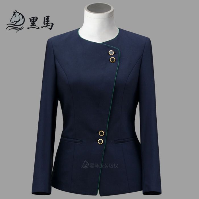 中國農業銀行女制服 正面圖